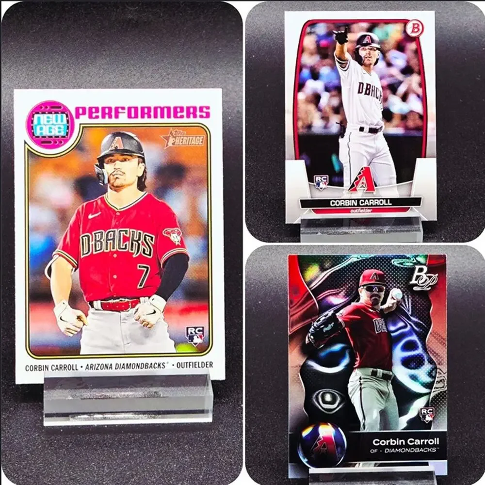 Corbin Carroll Bowman Platinum New Age Performers RC Arizona Diamondbacks Star